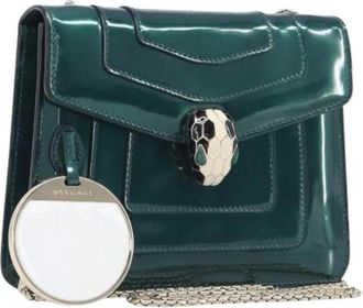 Bulgari Borsa a Spalla Vintage Pre-owned - - Pre-owned - Donna - Verde - ONE SIZE