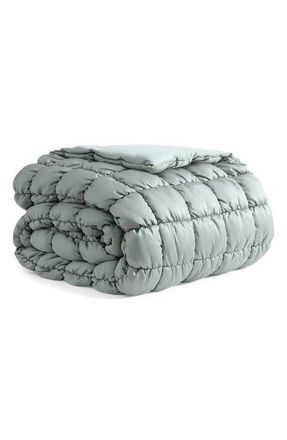 Sunday Citizen Puff Comforter in Slate Grey at Nordstrom, Size King
