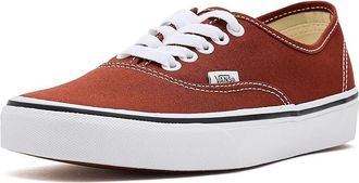 Vans Authentic Skate Shoes Color Theory Rust Bronze : Mens 11.5 - Womens 13 Medium, Canvas/Leather/Suede