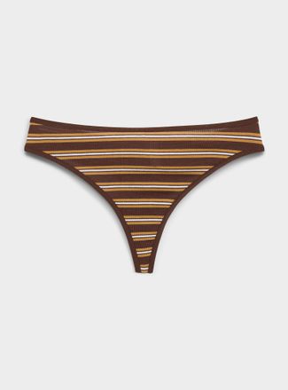 Miiyu Womens Minimalist thong Organic cotton and TENCEL TM modal