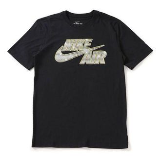 Nike Air Mens Sportswear Tee Sznl Stmt 6 Logo Tee BQ0691-010