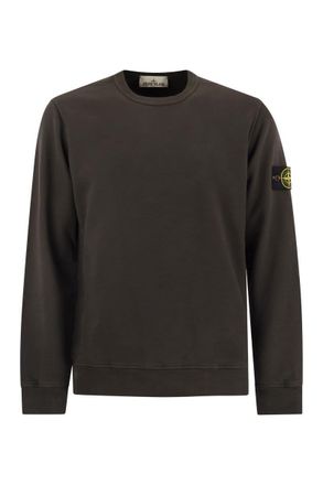 Stone Island Stone Island Crewneck Sweatshirt With Badge