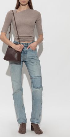 Maison Margiela Fitted Top, Womens, Beige