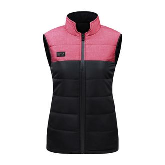 Generic Heated Vests for Men and Women Heated Gilet with Pockets Smart Casual Fleece Body Warmer Colour Block Slim Fit Padded Jacket Winter Unisex Outerwear G