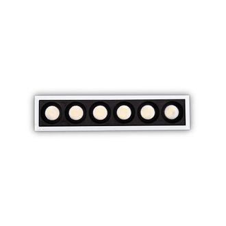 Netlighting Lika 20W 6x LED Recessed Downlight White 3000K