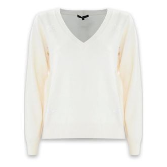 Kocca Truien & Vesten, Dames, Wit, M, Wol, Bernabe Sweater