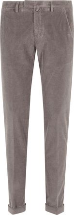 BRIGLIA 1949 Bisquit 1000R Tencel Velvet Straight-Leg Pants