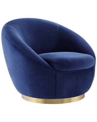 ModWay Buttercup Performance Velvet Swivel Chair