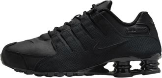 Nike Fitness, unisex, Zwart, 39 EU, Leer, Shox NZ