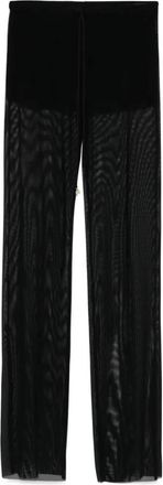 Fisico Pantalone Palazzo - Dames - Straight fit broeken - Zwart - M - Broeken