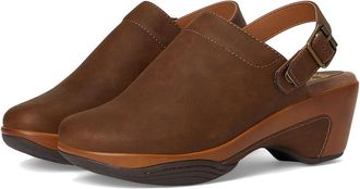 White Mountain Viewable Womens Slippers Brown/Pull Up : 6.5 B - Medium, Polyester