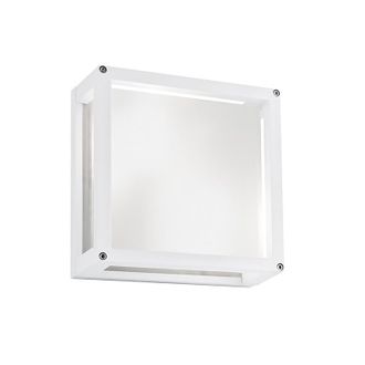 Rossini Illuminazione Discovery Applique E Plafoniera Da Esterno Ip54 Colore Bianco, Struttura In Alluminio Pressofuso E Diffusore In Vetro Satinato - Rossini Group