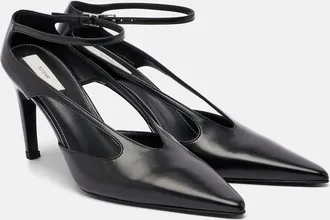 Toteme Cutout leather pumps