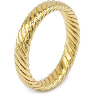 Serge DeNimes 22K Vermeil Halo Ring in Gold at Nordstrom, Size 10.5
