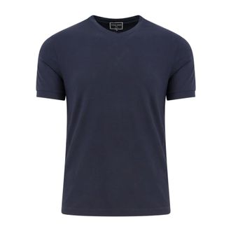 Giorgio Armani T-Shirts, male, Blue, M, Blue T-shirts and Polos