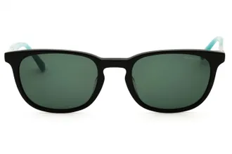 GANT GA7186 Oval Acetate Sunglasses - Black