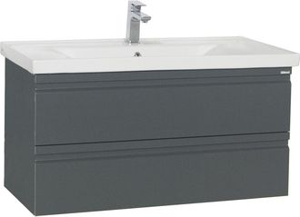 ebuy24 Lavabo De 2 Piezas Silora Xl 54x100x46 - Vcm