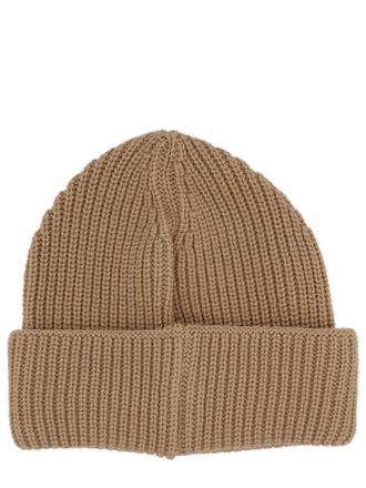 Barrow F5BWUAHT094_307 Wool and Acrylic Blend Winter Hat - Beige