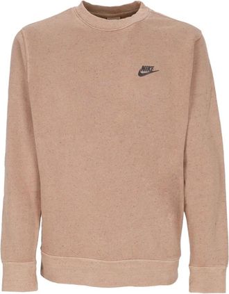 Nike Revival Crewneck Sweatshirt - Heren - Sportshirts - Roze - XS - Katoen - Fitness