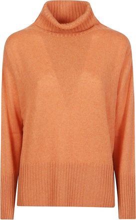 Aragona Finely Knit Ribbed Cashmere Turtleneck