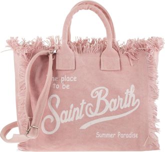 MC2 Saint Barth Colette Canvas-Tasche mit Fransen