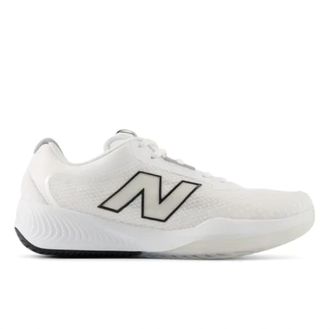New Balance Womens Fuelcell 996V6 Tennis Shoe In White/black