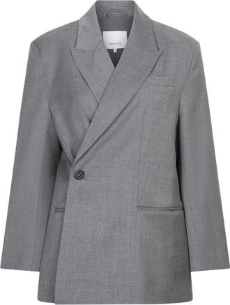 Dante6 Bolton Blazer - Dames - Jassen - Grijs - Maat: XS Viscose