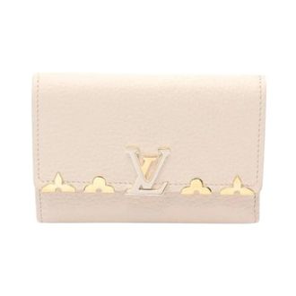 Louis Vuitton Pre-owned Wallets, female, Beige, Size: ONE SIZE Pre-owned Tri-fold Wallet