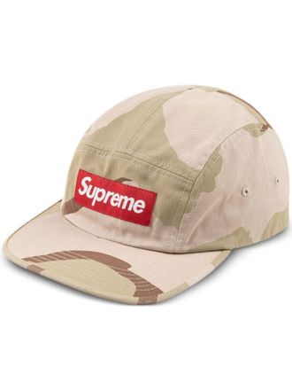 SUPREME Chino twill camp pet met wassing - Beige