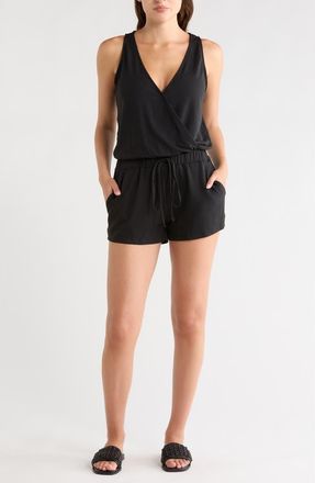 LBLC The Label Lauren Romper in Black at Nordstrom Rack, Size X-Small
