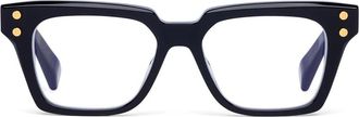Balmain Tempo Squared Eyeglasses - Dames - Brillen - Zwart - ONE Size - Accessoires