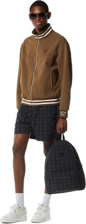 MCM Stark Packable Backpack in Monogram Nylon in Black at Nordstrom