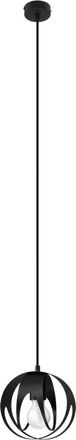 Sollux Lighting Design Pendellampe Tulos 1-Flammig, Schwarz