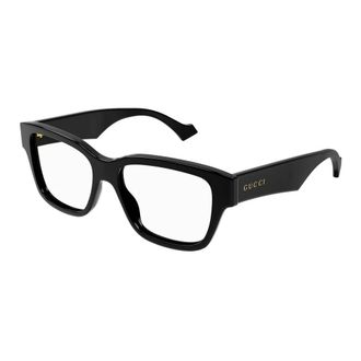 Gucci Gg1428O Eyeglasses - male - Gucci - Glasses - Black - 52 MM - Accessories
