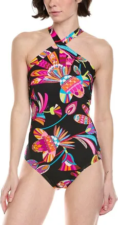 Trina Turk High Neck One-Piece