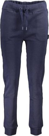 North Sails Broeken, Dames, Blauw, S, Katoen, Katoenen broek met rechte pijpen