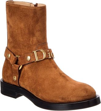 Dior Bolt Suede Boot