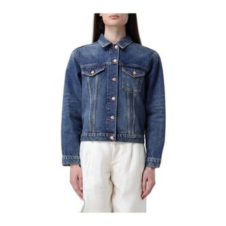 Emporio Armani Denim Jacket - - Jackets - Donna - Blu - M