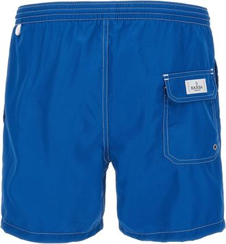 Barba Quick-Dry Technical Fabric Swim Shorts - Blue