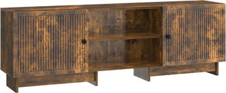 vidaXL Mueble De Tv 150 X 31 X 50 Cm Roble Ahumado Vidaxl