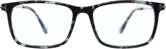 Tom Ford Demo Rectangular Mens Eyeglasses FT5758-B 055 54