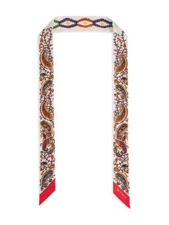 Etro Sciarpa con stampa paisley - Toni neutri