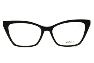 Max & Co. MO5001 Cat Eye Acetate Eyeglasses - Black