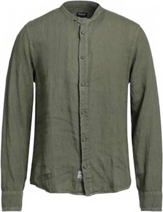 Blauer Mens Button Down Shirt In Military Green