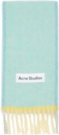 Acne Studios Winter Scarves - Dames - Wintersjaals - Blauw - ONE Size - Accessoires