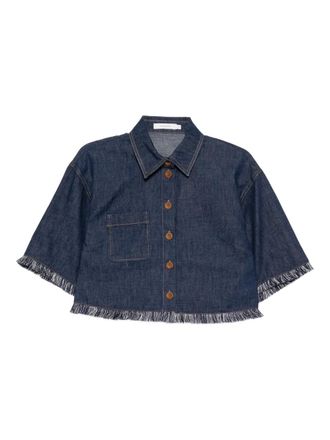 Zimmermann Rhiannon denim shirt - Blue