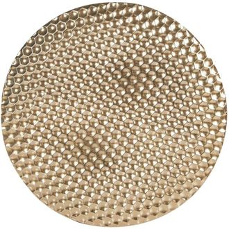 Beliani Beliani - Decorazione da parete rotonda in metallo oro Camarate