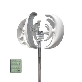 OEM Generador De Turbina E&oacute;lica, Funcionamiento Silencioso, Compatible Con Sistemas Aislados De La Red, 24 V Con Mppt