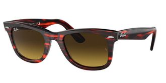 Ray-Ban RB2140F Asian Fit 136285 Mens Sunglasses Brown Size 52