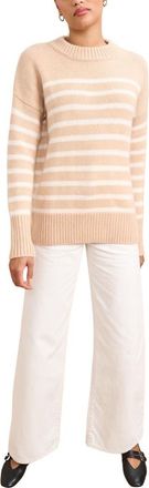 La Ligne Marin Sweater in Camel/cream at Nordstrom, Size X-Large